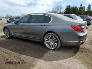 2016 BMW 7 Series 750i xDrive with VIN WBA7F2C56GG415175, listed as a Copart auction lot 49681075 with Not Provided miles and Clean Title. Bid and sale history available at carsss.com. Image 2.