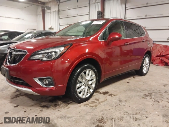2019 Buick Envision Premium with VIN LRBFX3SX2KD145505, listed as a IAAI auction lot 41293870 with 80,130 mi miles and . Bid and sale history available at DreamBid. Image 2.