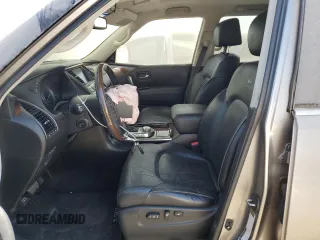 2012 Infiniti QX56 7-passenger with VIN JN8AZ2NEXC9023641, listed as a Copart auction lot 71316494 with 107,827 mi miles and Salvage Title. Bid and sale history available at carsss.com. Image 7.