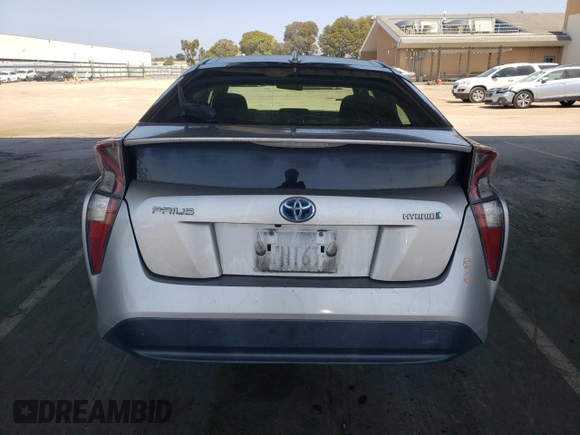 2016 Toyota Prius Two with VIN JTDKBRFU2G3519187, listed as a Copart auction lot 55447325 with 101,434 mi miles and Salvage Title. Bid and sale history available at carsss.com. Image 6.