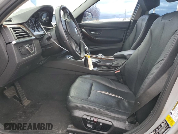 2013 BMW 3 Series 328i xDrive with VIN WBA3B5C58DF595384, listed as a Copart auction lot 49983605 with 162,438 mi miles and Salvage Title. Bid and sale history available at carsss.com. Image 7.
