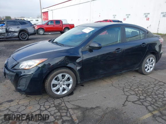 2011 Mazda Mazda3 i Sport with VIN JM1BL1UG5B1459907, listed as a IAAI auction lot 41724612 with 154,008 mi miles. Bid and sale history available at carsss.com. Image 6.