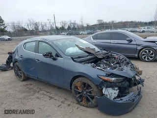 2019 Mazda Mazda3 Hatchback w/Premium Pkg with VIN JM1BPBNM5K1116321, listed as a IAAI auction lot 41538684 with 1 mi miles. Bid and sale history available at carsss.com. Image 1.