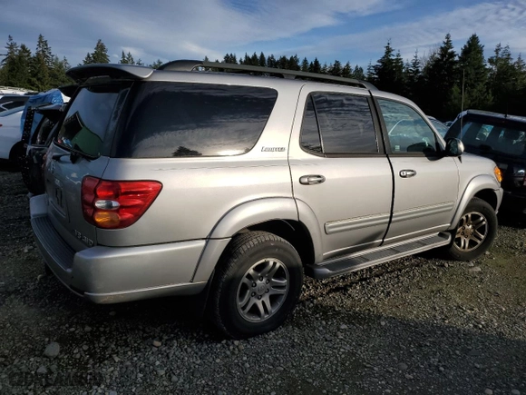 2003 Toyota Sequoia Limited with VIN 5TDBT48A83S194038, listed as a Copart auction lot 47303025 with 207,472 mi miles and Clean Title. Bid and sale history available at carsss.com. Image 3.