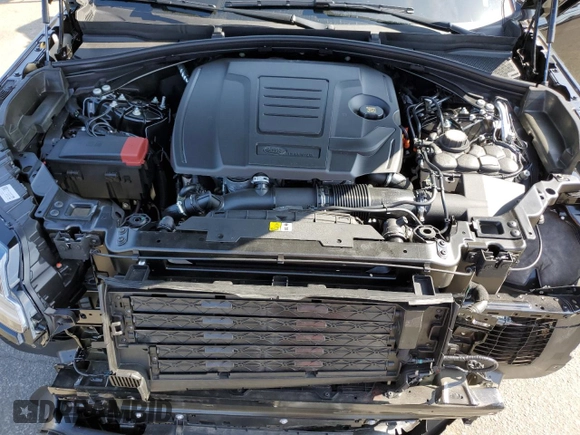 2025 Land Rover Range Rover Velar S with VIN SALYJ2EX2SA801486, listed as a Copart auction lot 74294304 with 55 mi miles and Salvage title. Bid and sale history available at DreamBid. Image 12.