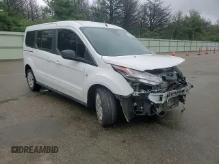 2019 Ford Transit Connect XLT with VIN NM0GS9F22K1427258, listed as a Copart auction lot 63234484 with 96,439 mi miles and Salvage title. Bid and sale history available at DreamBid. Image 12.