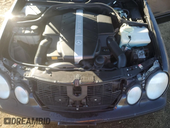 2002 Mercedes-Benz CLK 320/430 with VIN WDBLJ70G02T100860, listed as a Copart auction lot 81083964 with 88,875 mi miles and Salvage Title. Bid and sale history available at DreamBid. Image 12.