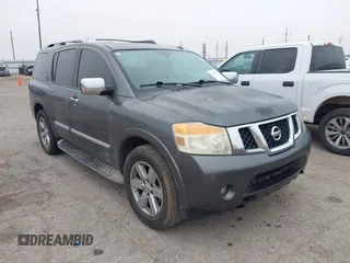 2012 Nissan Armada Platinum z VIN 5N1BA0NFXCN600689, wystawiony jako IAAI lot #42438944 z przebiegiem 167 881 mil mil oraz . Historia ofert i sprzedaży dostępna na DreamBid. Obrazek 1.