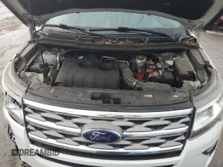 2018 Ford Explorer XLT with VIN 1FM5K7DH0JGA23596, listed as a Copart auction lot 59848265 with 91,497 mi miles and Salvage title. Bid and sale history available at DreamBid. Image 12.