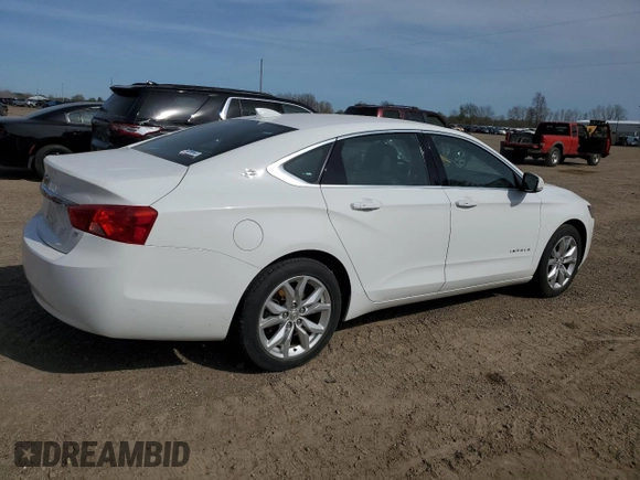 2018 Chevrolet Impala LT with VIN 2G1105S33J9120027, listed as a Copart auction lot 54305185 with 146,363 mi miles and Clean Title. Bid and sale history available at DreamBid. Image 3.