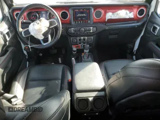2022 Jeep Wrangler Unlimited Rubicon with VIN 1C4JJXFM1NW249982, listed as a Copart auction lot 78049534 with 17,834 mi miles and Salvage title. Bid and sale history available at DreamBid. Image 8.