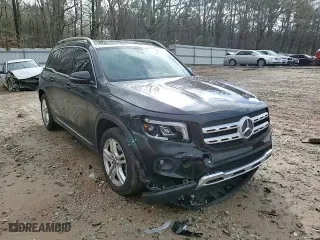 2020 Mercedes-Benz GLB with VIN W1N4M4GB3LW057906, listed as a Copart auction lot 47321045 with 48,031 mi miles and Salvage Title. Bid and sale history available at carsss.com. Image 12.