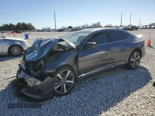 2021 Acura TLX w/Advance Package with VIN 19UUB5F66MA000476, listed as a Copart auction lot 42602525 with 0 mi miles and Salvage Title. Bid and sale history available at carsss.com. Image 1.