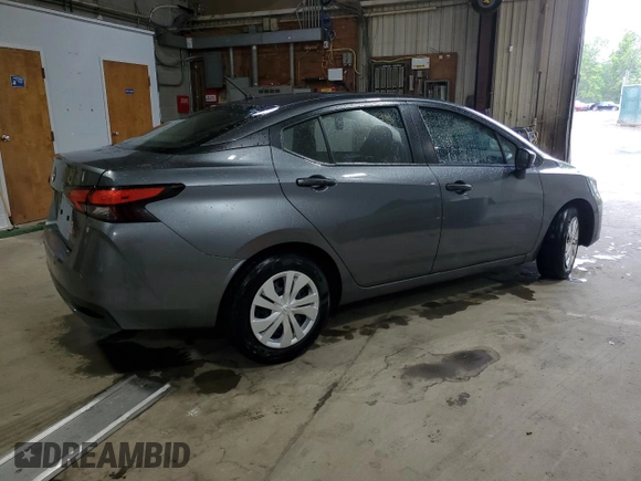2024 Nissan Versa S z VIN 3N1CN8DVXRL896023, wystawiony jako Copart lot #58639315 z przebiegiem 27 985 mil mil oraz Czysty tytuł • Clean title. Historia ofert i sprzedaży dostępna na DreamBid. Obrazek 3.