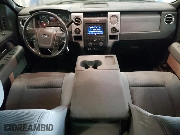 2012 Ford F-150 XL with VIN 1FTFW1ET3CKD68893, listed as a Copart auction lot 74449654 with 161,232 mi miles and Salvage title. Bid and sale history available at DreamBid. Image 8.