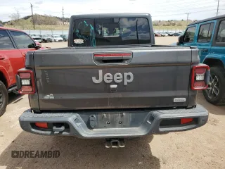 2021 Jeep Gladiator Overland with VIN 1C6HJTFG0ML603872, listed as a Copart auction lot 50242155 with 39,109 mi miles and Salvage title. Bid and sale history available at DreamBid. Image 6.