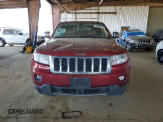 2013 Jeep Grand Cherokee Overland with VIN 1C4RJECT6DC526743, listed as a Copart auction lot 50203065 with 186,673 mi miles and Salvage Title. Bid and sale history available at DreamBid. Image 5.