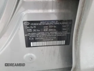 2020 Hyundai Elantra SEL z VIN 5NPD84LFXLH576106, wystawiony jako Copart lot #47834685 z przebiegiem 117 999 mil mil oraz Szkoda całkowita • Salvage title. Historia ofert i sprzedaży dostępna na DreamBid. Obrazek 15.