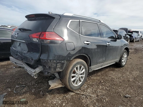2019 Nissan Rogue SV with VIN JN8AT2MV5KW390966, listed as a Copart auction lot 47286425 with 106,289 mi miles and Salvage Title. Bid and sale history available at carsss.com. Image 3.