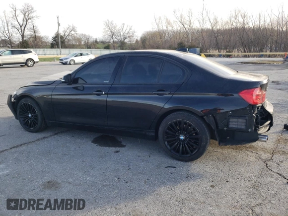 2013 BMW 3 Series 328i xDrive with VIN WBA3B3C56DF541618, listed as a Copart auction lot 49342235 with 166,747 mi miles and Salvage title. Bid and sale history available at DreamBid. Image 2.