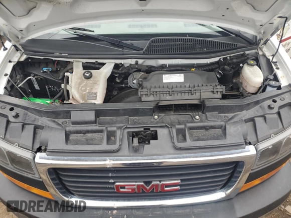 2021 GMC Savana Cargo with VIN 1GTW7AFP2M1213659, listed as a Copart auction lot 47974005 with 116,037 mi miles and Salvage Title. Bid and sale history available at carsss.com. Image 12.