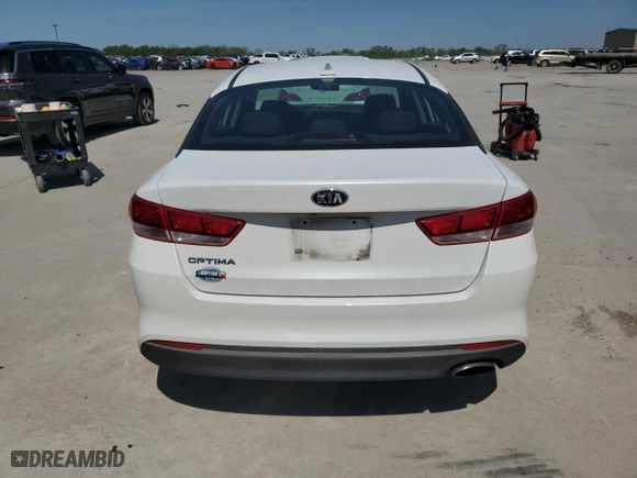 2017 Kia Optima LX with VIN 5XXGT4L36HG161336, listed as a Copart auction lot 51991925 with 87,640 mi miles and Salvage Title. Bid and sale history available at carsss.com. Image 6.