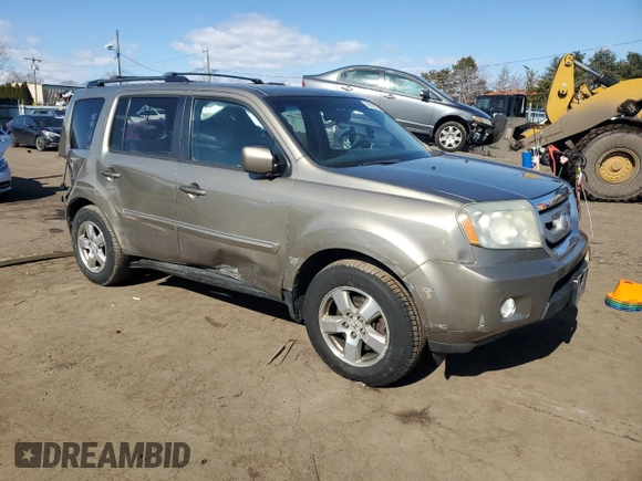 2011 Honda Pilot EX-L with VIN 5FNYF4H68BB047220, listed as a Copart auction lot 46145705 with 181,283 mi miles and Salvage Title. Bid and sale history available at carsss.com. Image 4.