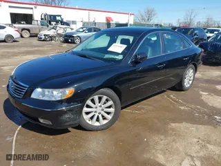 2009 Hyundai Azera GLS with VIN KMHFC46D39A351345, listed as a IAAI auction lot 41974507 with 138,174 mi miles. Bid and sale history available at carsss.com. Image 17.