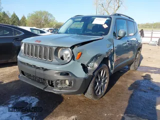2016 Jeep Renegade Latitude with VIN ZACCJBBT6GPD66773, listed as a IAAI auction lot 41946572 with 156,505 mi miles. Bid and sale history available at carsss.com. Image 2.