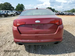 2013 Kia Optima EX with VIN 5XXGN4A78DG151613, listed as a Copart auction lot 65518035 with 185,900 mi miles and Salvage title. Bid and sale history available at DreamBid. Image 6.