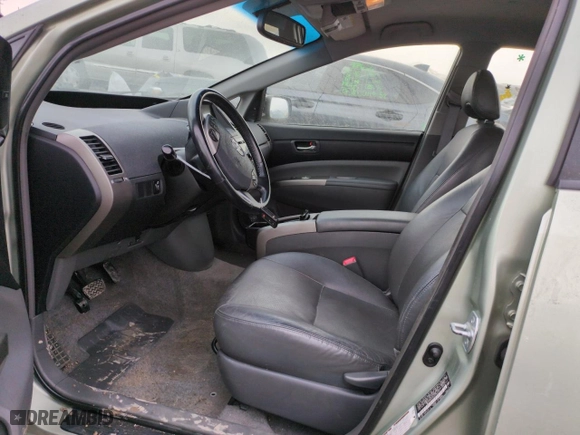 2008 Toyota Prius with VIN JTDKB20U683338630, listed as a Copart auction lot 84672004 with 0 mi miles and Salvage Title. Bid and sale history available at carsss.com. Image 7.
