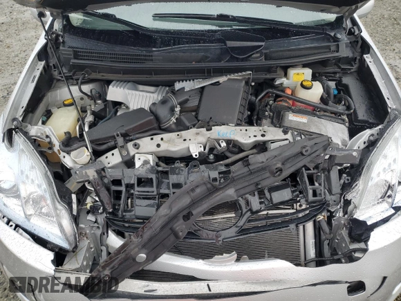 2011 Toyota Prius I with VIN JTDKN3DU2B0266681, listed as a Copart auction lot 43855645 with 157,327 mi miles and Salvage Title. Bid and sale history available at DreamBid. Image 11.