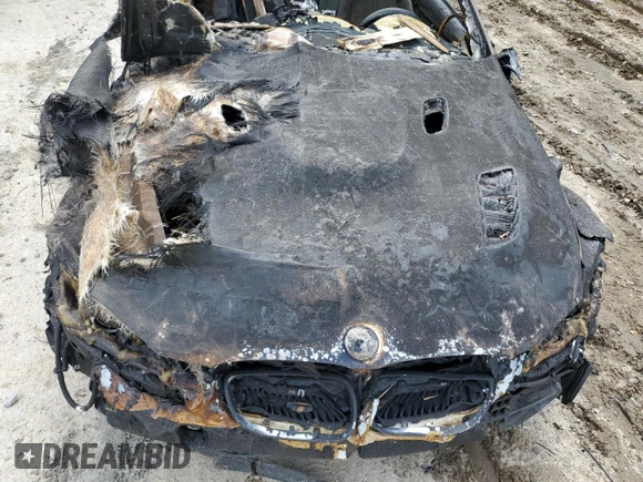 2008 BMW 3 Series M3 with VIN WBSWD93508PY39068, listed as a Copart auction lot 52509325 with Not provided miles and Salvage title. Bid and sale history available at DreamBid. Image 11.