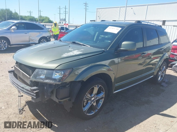 2017 Dodge Journey Crossroad Plus with VIN 3C4PDCGB1HT677813, listed as a IAAI auction lot 41983740 with 87,879 mi miles and . Bid and sale history available at DreamBid. Image 21.