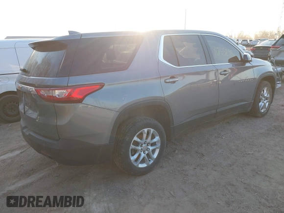 2018 Chevrolet Traverse LS with VIN 1GNERFKW1JJ234585, listed as a IAAI auction lot 41765298 with 129,086 mi miles. Bid and sale history available at carsss.com. Image 4.