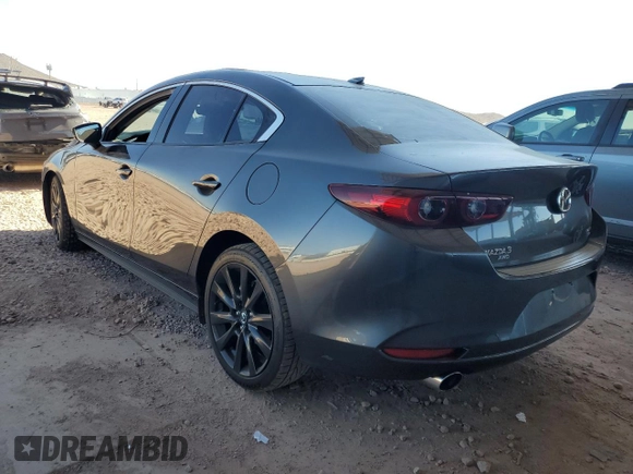 2022 Mazda 3 2.5 Turbo with VIN JM1BPBAY5N1508986, listed as a Copart auction lot 58207155 with 53,601 mi miles and Salvage title. Bid and sale history available at DreamBid. Image 2.