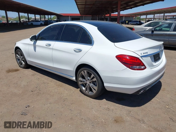2016 Mercedes-Benz C 300 Luxury with VIN 55SWF4KB9GU161469, listed as a IAAI auction lot 42510686 with 100,853 mi miles and . Bid and sale history available at DreamBid. Image 3.