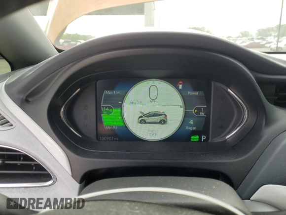 2017 Chevrolet Bolt EV Premier with VIN 1G1FX6S00H4161371, listed as a Copart auction lot 55960805 with 100,902 mi miles and Salvage title. Bid and sale history available at DreamBid. Image 9.