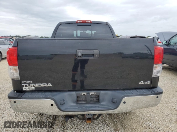 2011 Toyota Tundra 4WD Truck LTD with VIN 5TFBY5F1XBX188647, listed as a Copart auction lot 80726064 with 136,482 mi miles and Salvage Title. Bid and sale history available at carsss.com. Image 6.