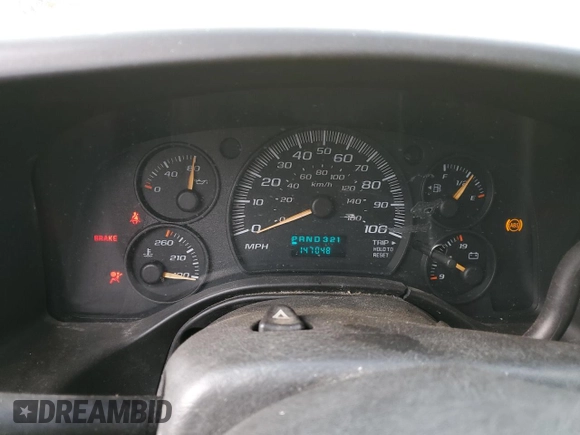 2006 Chevrolet Express Cargo Van with VIN 1GCGG25V361222142, listed as a Copart auction lot 78817314 with 147,048 mi miles and Clean Title. Bid and sale history available at carsss.com. Image 9.