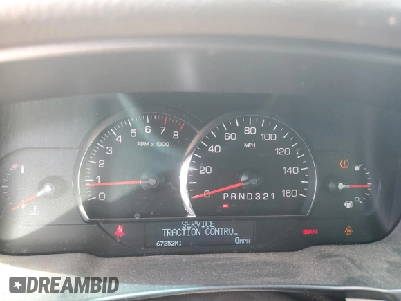 2007 Cadillac DTS Luxury I with VIN 1G6KD57Y47U152746, listed as a Copart auction lot 51317735 with 67,252 mi miles and Salvage Title. Bid and sale history available at DreamBid. Image 9.
