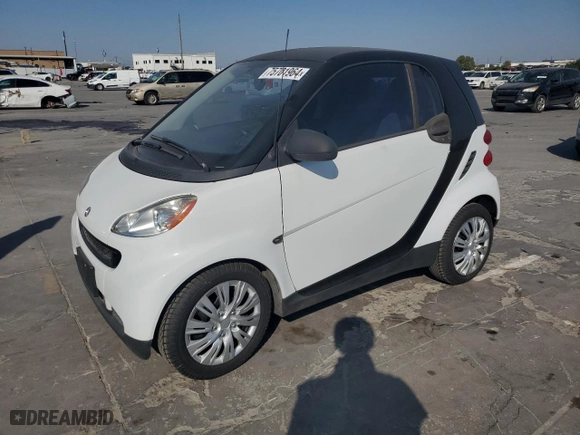 2012 Smart fortwo Pure with VIN WMEEJ3BA5CK540092, listed as a Copart auction lot 75701964 with 59,355 mi miles and Salvage Title. Bid and sale history available at carsss.com. Image 1.