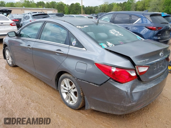 2013 Hyundai Sonata GLS with VIN 5NPEB4AC8DH748505, listed as a IAAI auction lot 42016058 with 215,227 mi miles and . Bid and sale history available at carsss.com. Image 3.