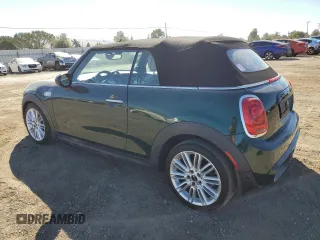 2017 MINI Convertible Cooper S with VIN WMWWG9C52H3C22857, listed as a Copart auction lot 67788944 with 56,987 mi miles and Salvage Title. Bid and sale history available at carsss.com. Image 2.