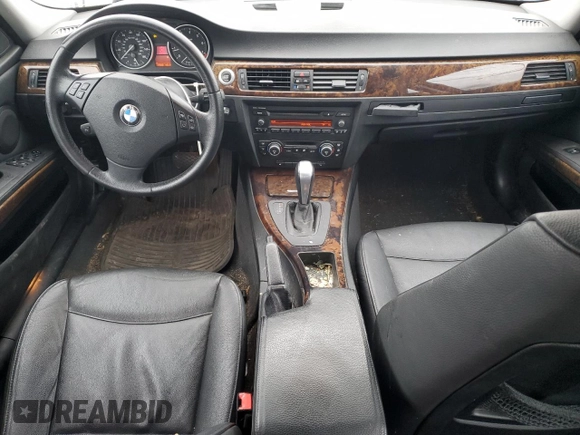 2008 BMW 3 Series 328xi with VIN WBAVC73558KX91250, listed as a Copart auction lot 46519575 with 178,305 mi miles and Salvage Title. Bid and sale history available at carsss.com. Image 8.