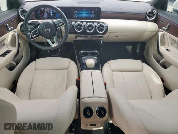 2023 Mercedes-Benz CLA 250 with VIN W1K5J4HB1PN412785, listed as a Copart auction lot 58172615 with 22,998 mi miles and Salvage title. Bid and sale history available at DreamBid. Image 8.