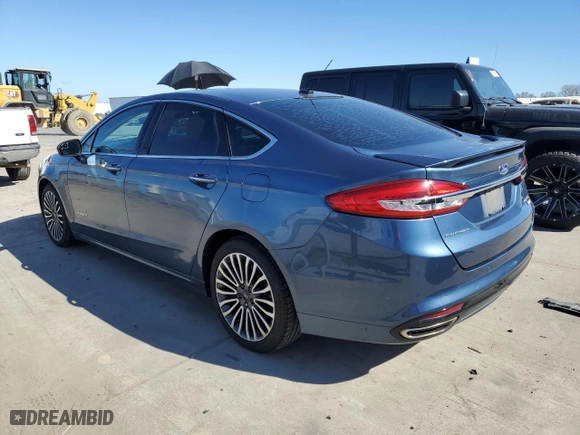 2018 Ford Fusion Titanium with VIN 3FA6P0D98JR206298, listed as a Copart auction lot 46804335 with 154,953 mi miles and Clean Title. Bid and sale history available at carsss.com. Image 2.