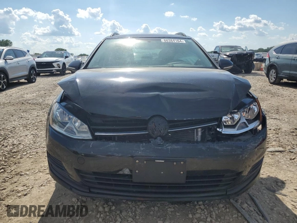 2016 Volkswagen Golf SportWagen TSI S with VIN 3VWC17AU1GM523181, listed as a Copart auction lot 60384164 with 0 mi miles and Salvage Title. Bid and sale history available at carsss.com. Image 5.
