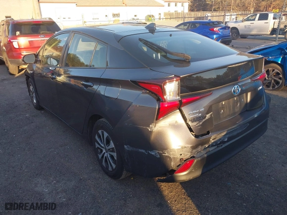 2019 Toyota Prius LE with VIN JTDL9RFU4K3012817, listed as a IAAI auction lot 41018905 with 1 mi miles. Bid and sale history available at carsss.com. Image 3.
