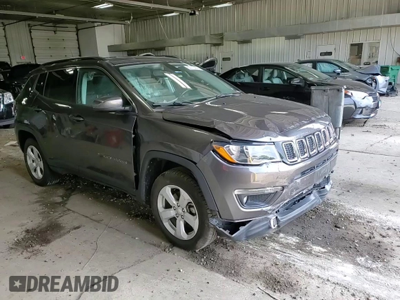 2020 Jeep Compass Latitude with VIN 3C4NJDBB9LT133503, listed as a Copart auction lot 63713255 with 53,373 mi miles and Non repairable. Bid and sale history available at DreamBid. Image 14.